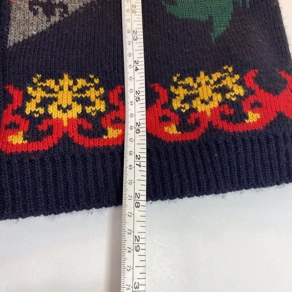 Norton McNaughton Dark Academia Cardigan Sweater SMALL Loose V Neck Long - Picture 5 of 9